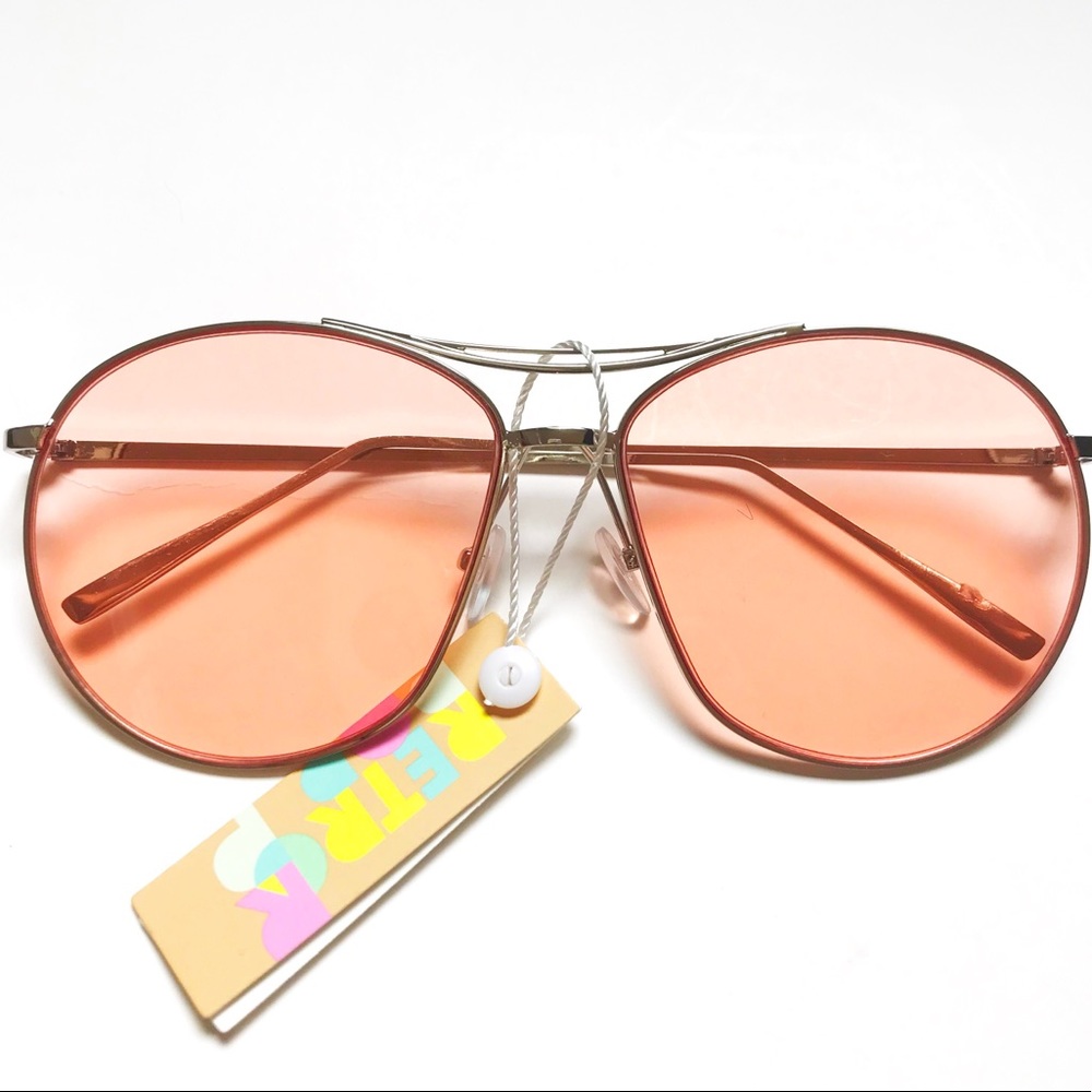 ⚡️SALE⚡️ Totally Retro Rose Tinted Fashion Shades